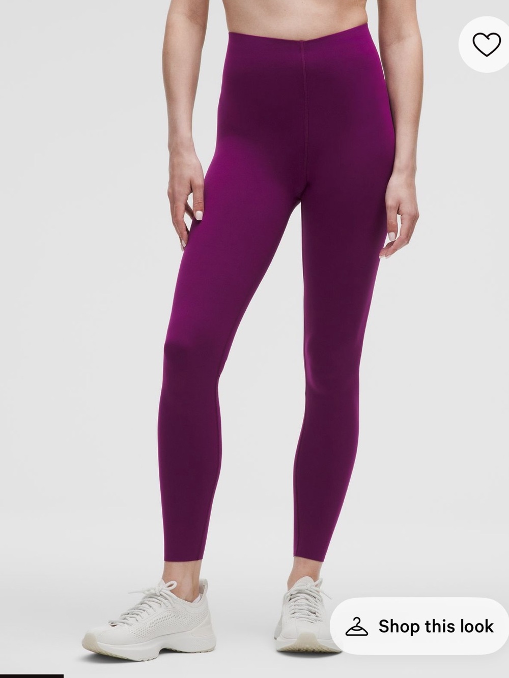 Lululemon Glow Up Super-High-Rise Tight 28" NWT Chilled Grape purple Size 8 🍇